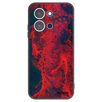 Picasee silikonový černý obal pro Xiaomi Redmi 15C 4G - Organic red