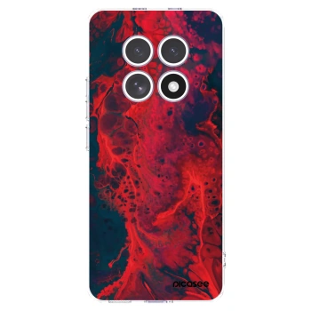Picasee silikonový průhledný obal pro Xiaomi Redmi Note 15 - Organic red