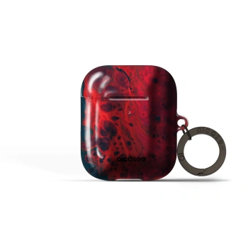 Obal pro Apple AirPods 1 - Organic red