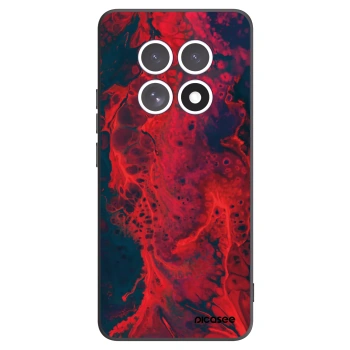 Picasee silikonový černý obal pro Xiaomi Redmi Note 15 5G - Organic red
