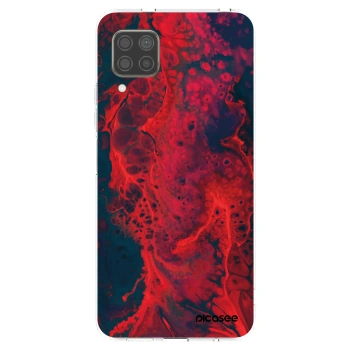 Picasee silikonový průhledný obal pro Huawei P40 Lite - Organic red
