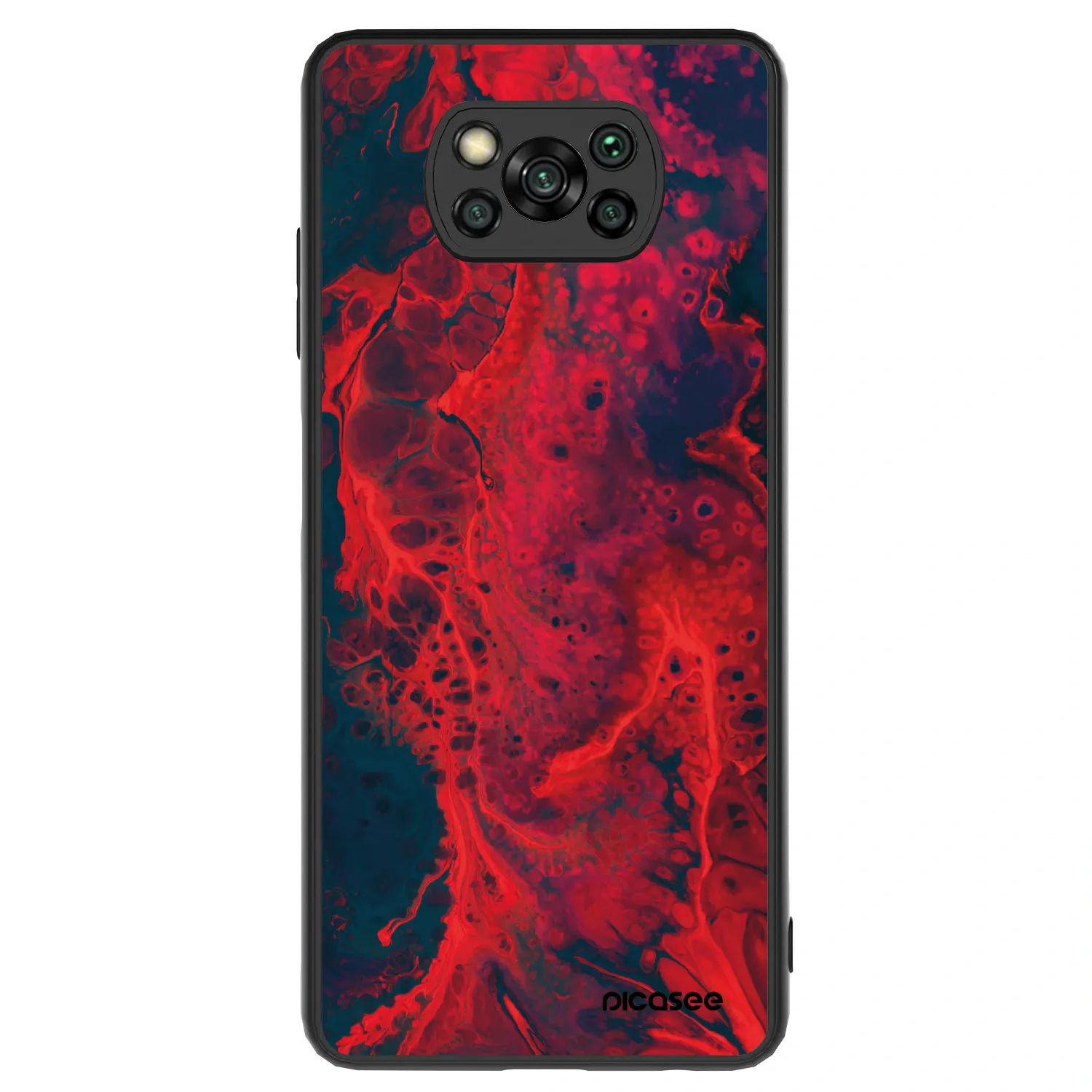Picasee ULTIMATE CASE pro Xiaomi Poco X3 - Organic red