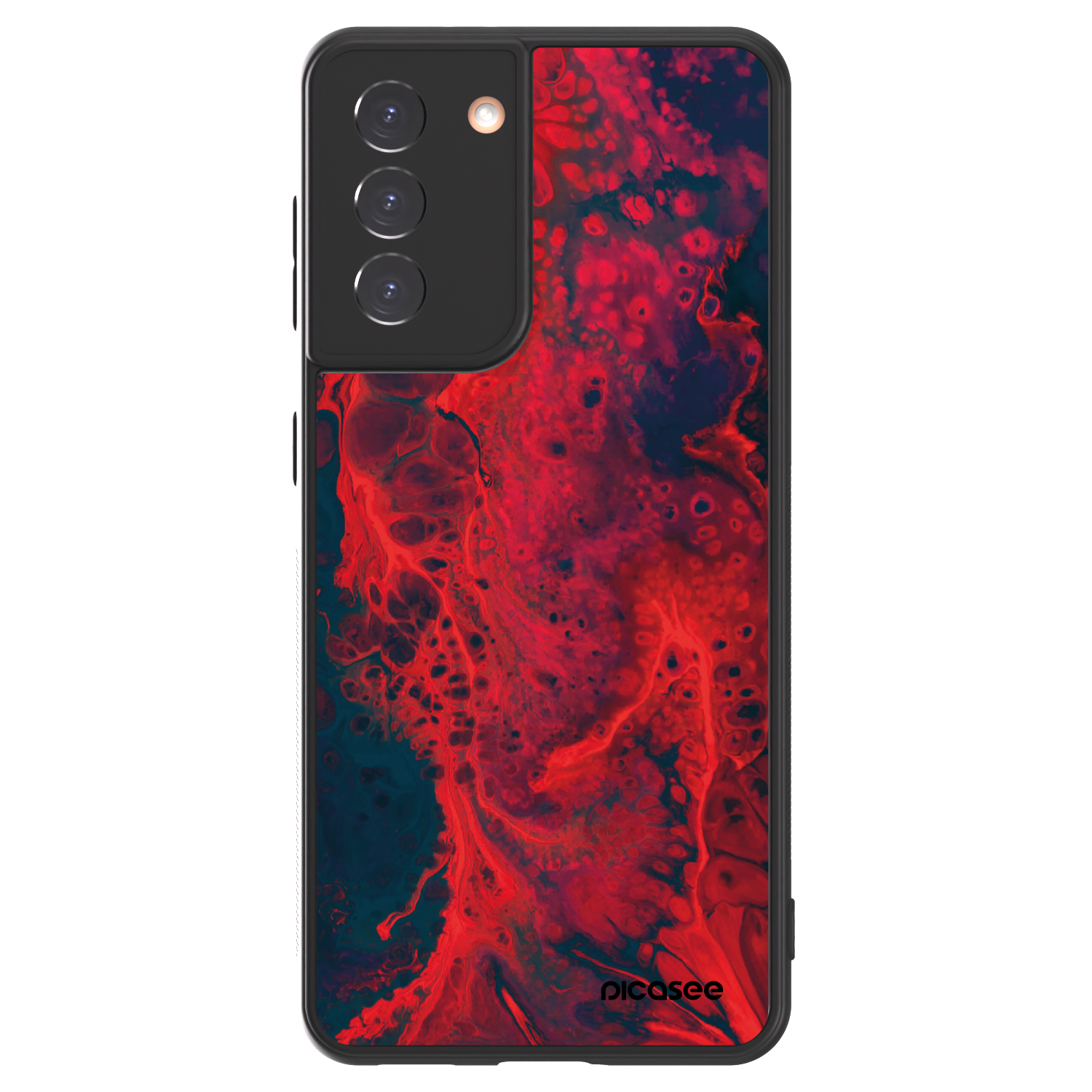 Picasee ULTIMATE CASE pro Samsung Galaxy S21 5G G991B - Organic red
