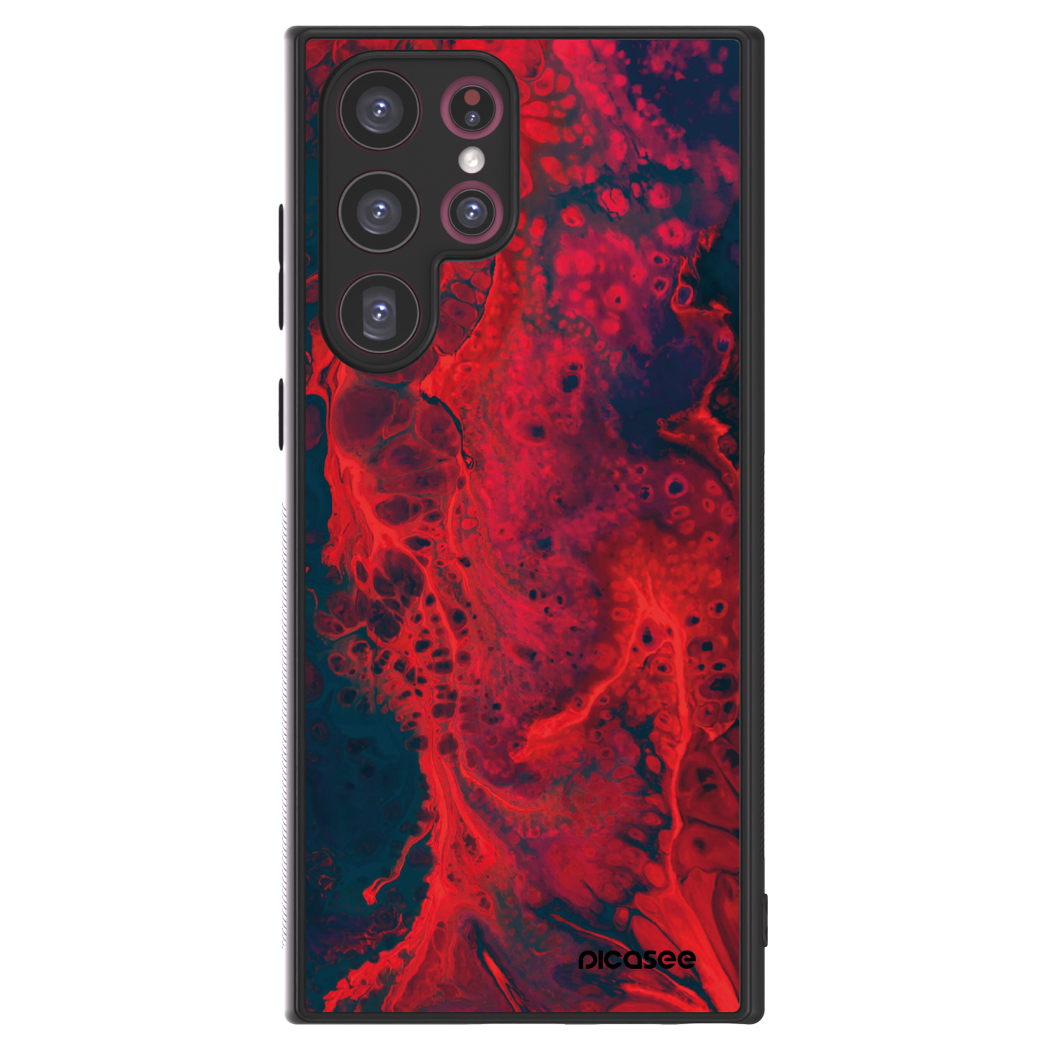 Picasee ULTIMATE CASE pro Samsung Galaxy S22 Ultra 5G - Organic red