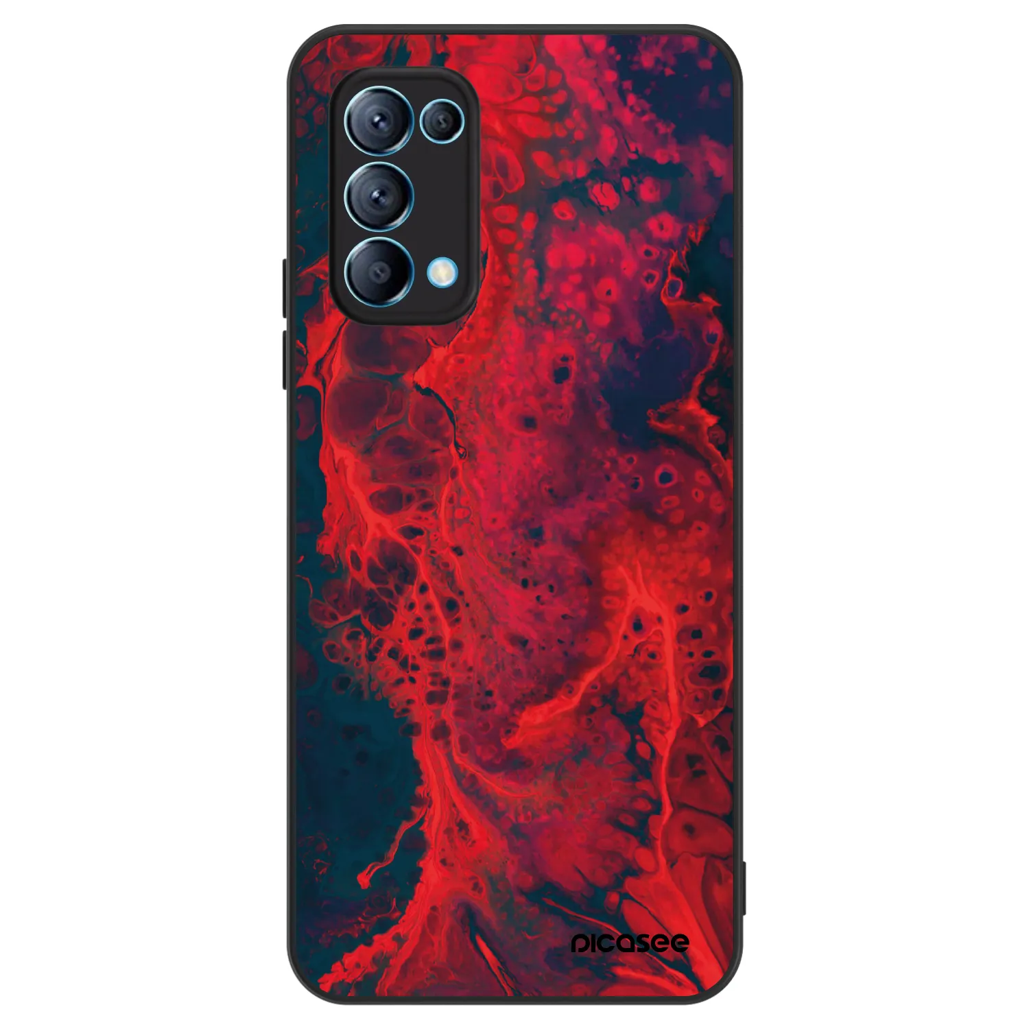 Picasee ULTIMATE CASE pro OPPO Reno 5 5G - Organic red