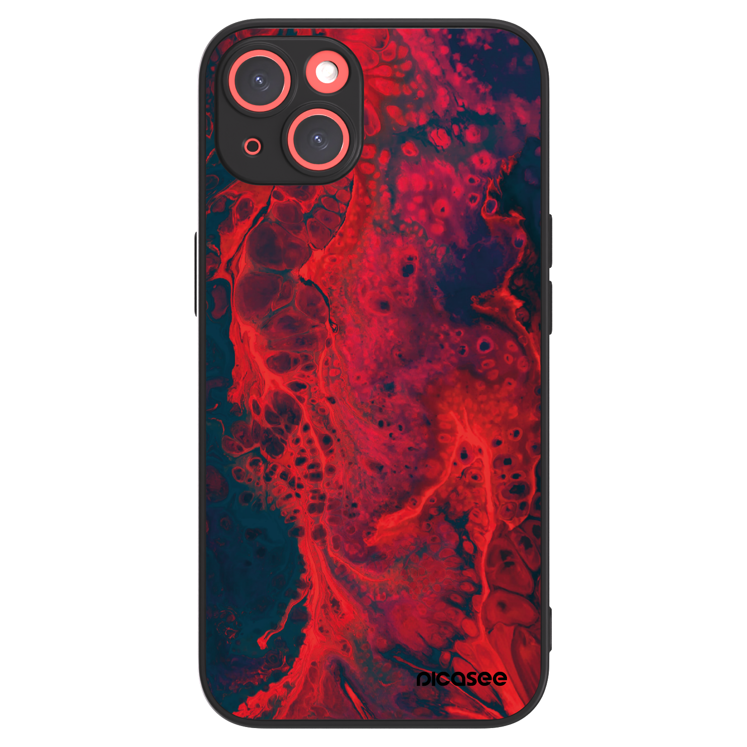 Picasee ULTIMATE CASE MagSafe pro Apple iPhone 13 - Organic red