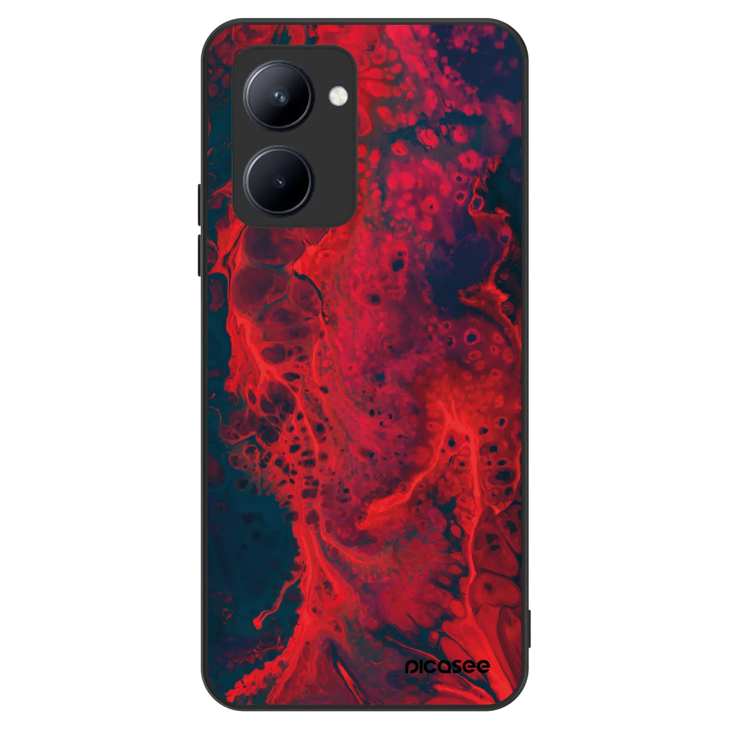 Picasee ULTIMATE CASE pro Realme C33 (2023) - Organic red
