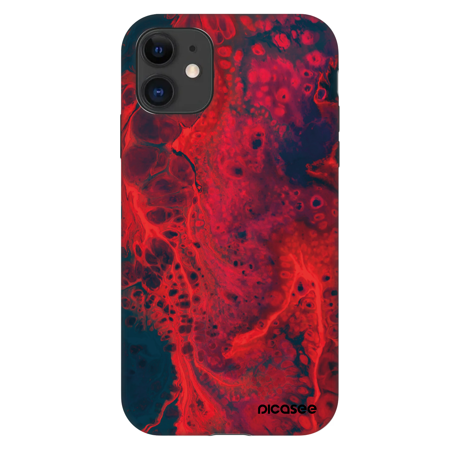 Picasee Fashion Case pro Apple iPhone 11 - Organic red