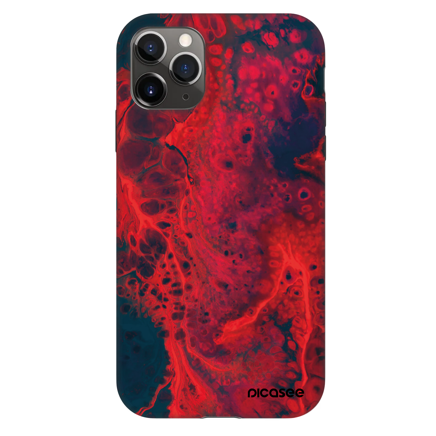 Picasee Fashion Case pro Apple iPhone 11 Pro - Organic red