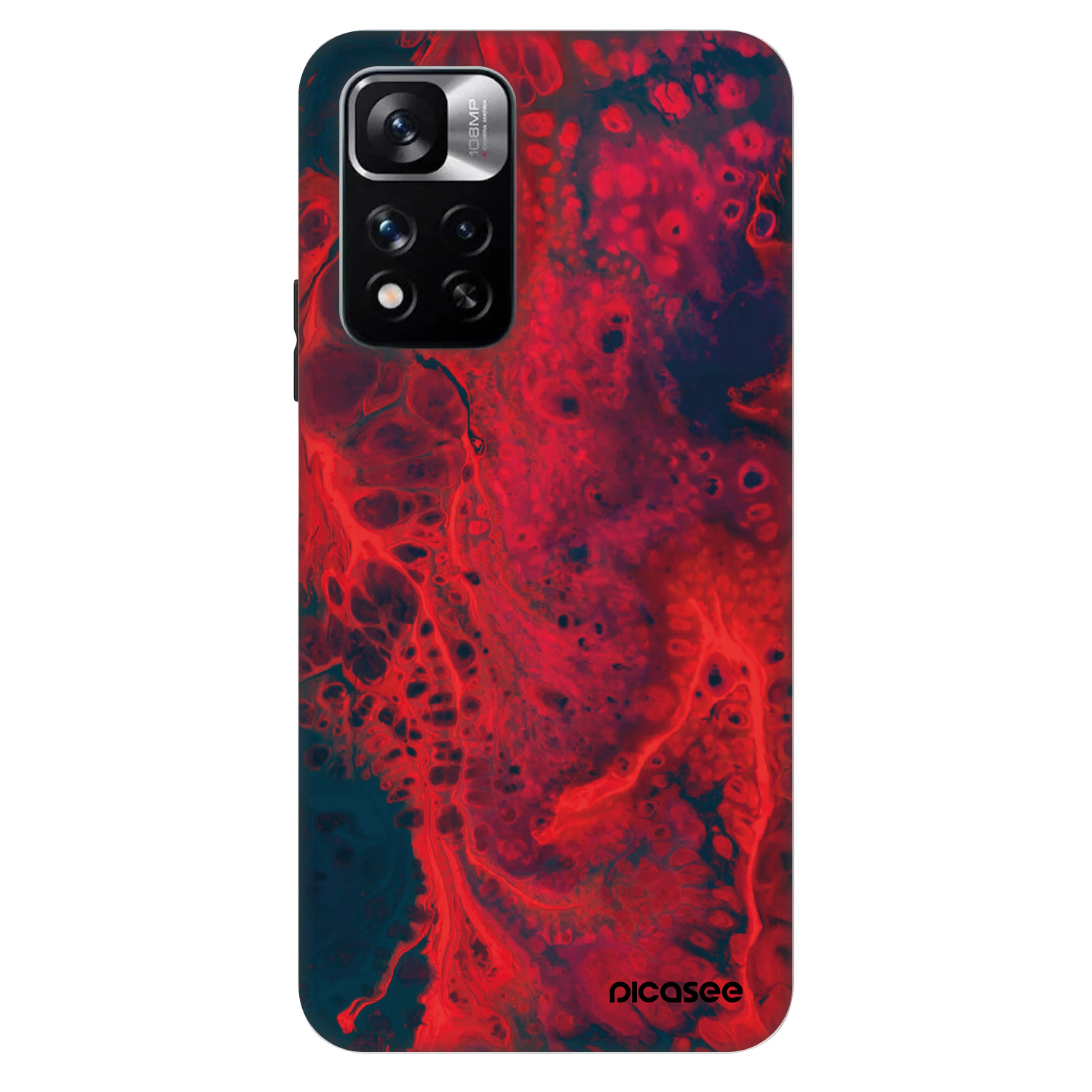 Picasee Fashion Case pro Xiaomi Redmi Note 11 Pro - Organic red