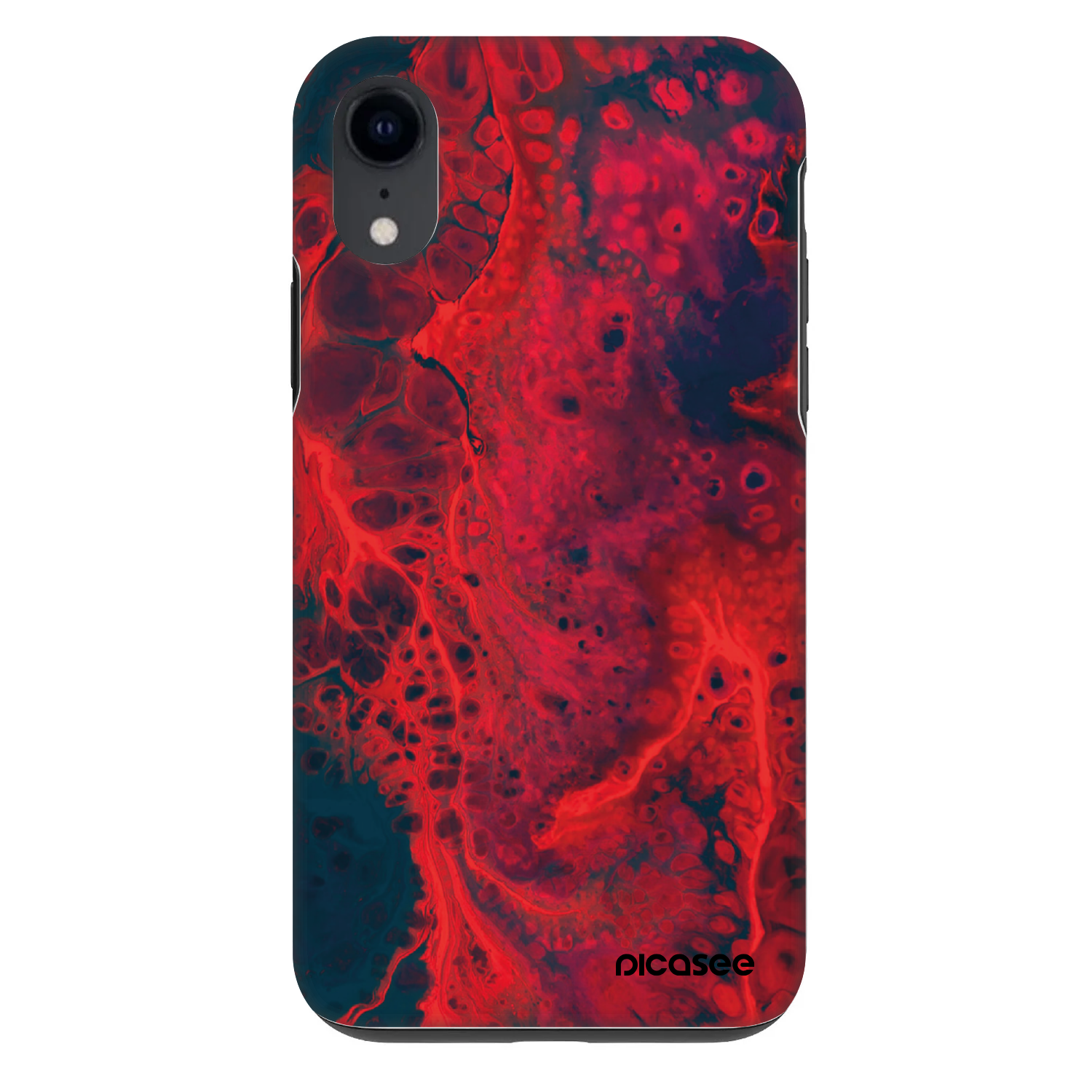 Picasee Fashion Case pro Apple iPhone XR - Organic red
