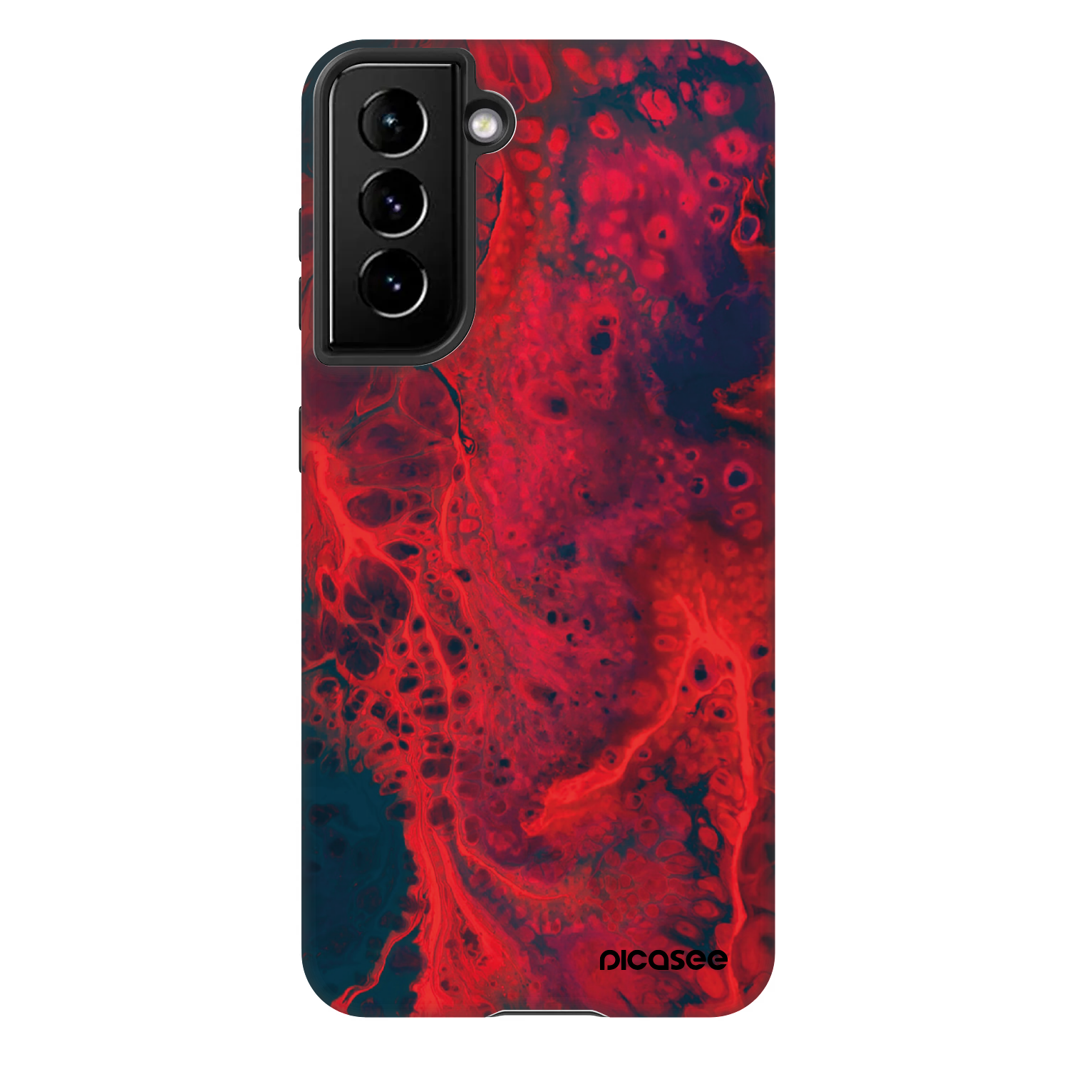 Picasee Fashion Case pro Samsung Galaxy S21 5G G991B - Organic red