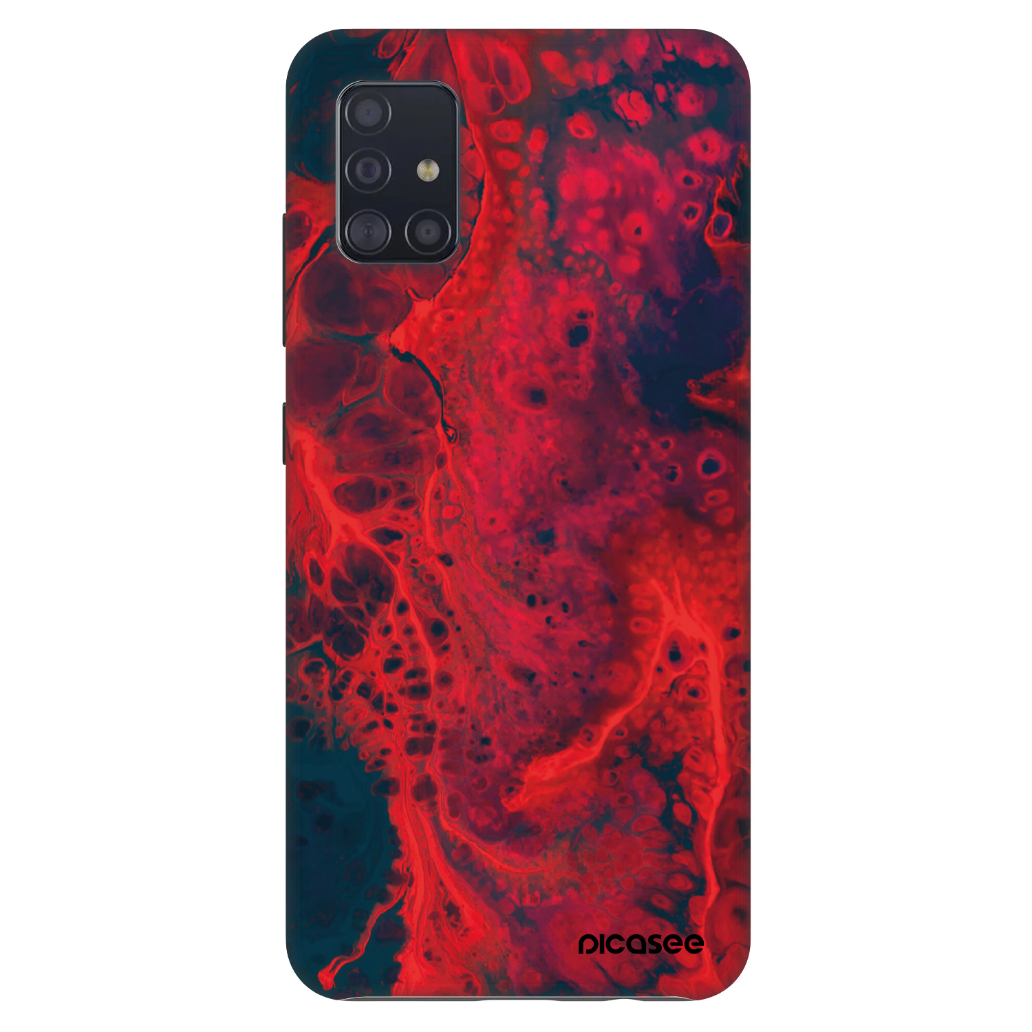 Picasee Fashion Case pro Samsung Galaxy A51 A515F - Organic red