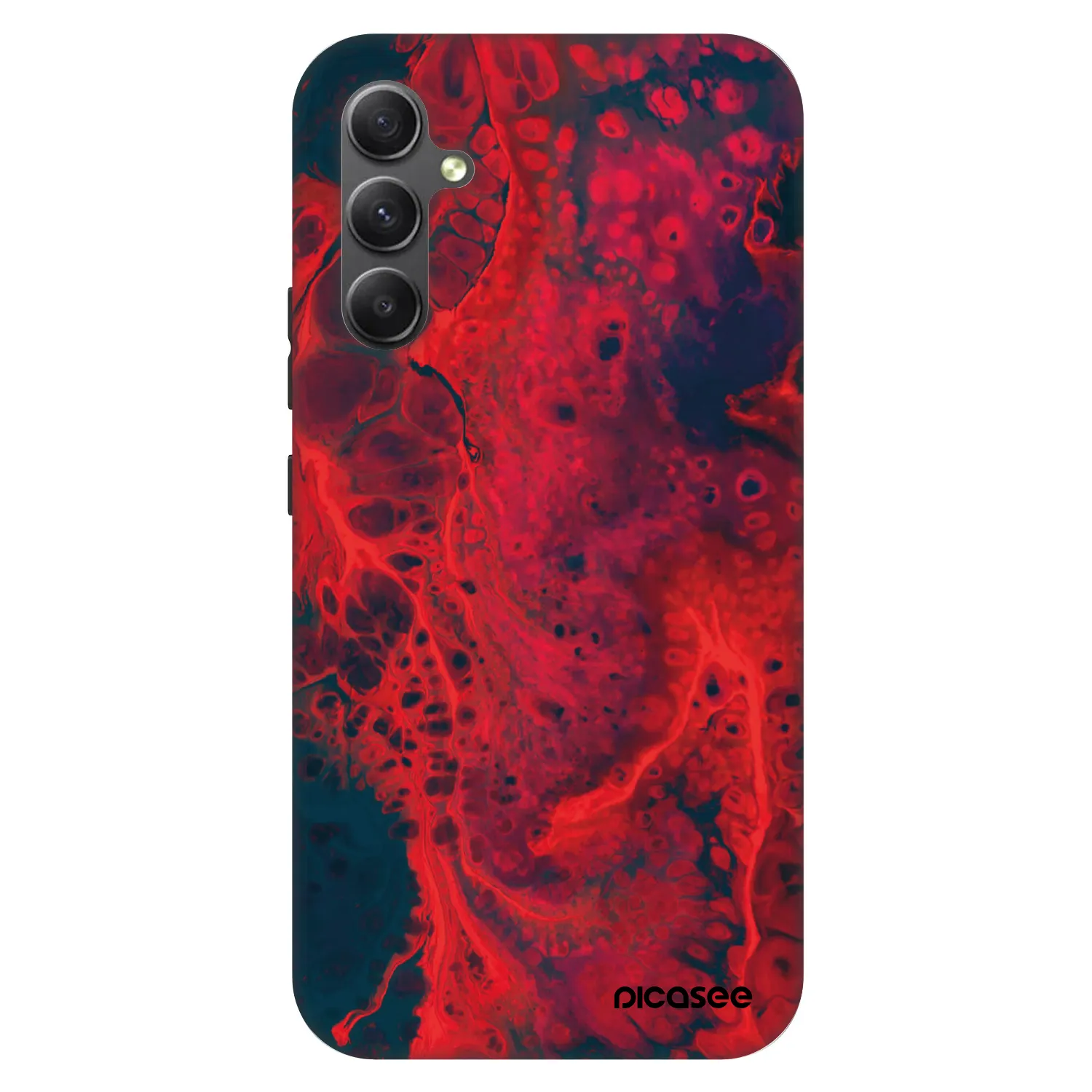 Picasee Fashion Case pro Samsung Galaxy A34 5G A346B - Organic red