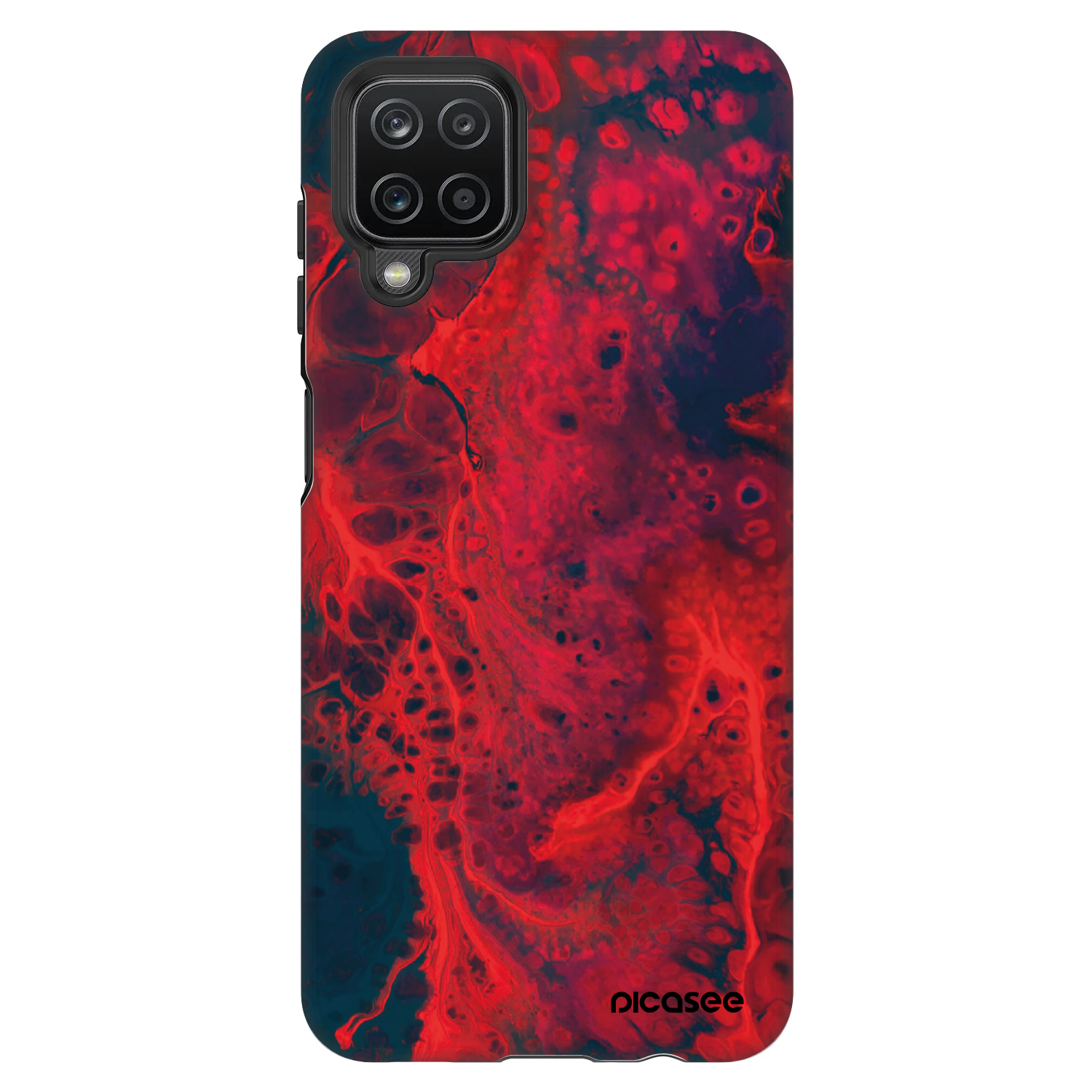 Picasee Fashion Case pro Samsung Galaxy A12 A125F - Organic red