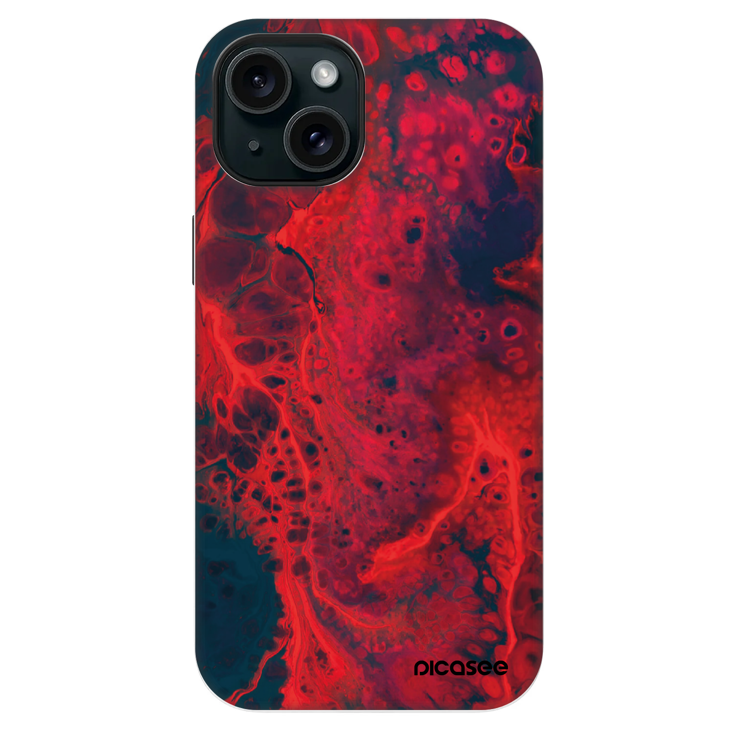 Picasee Fashion Case MagSafe Apple iPhone 13 - Organic red