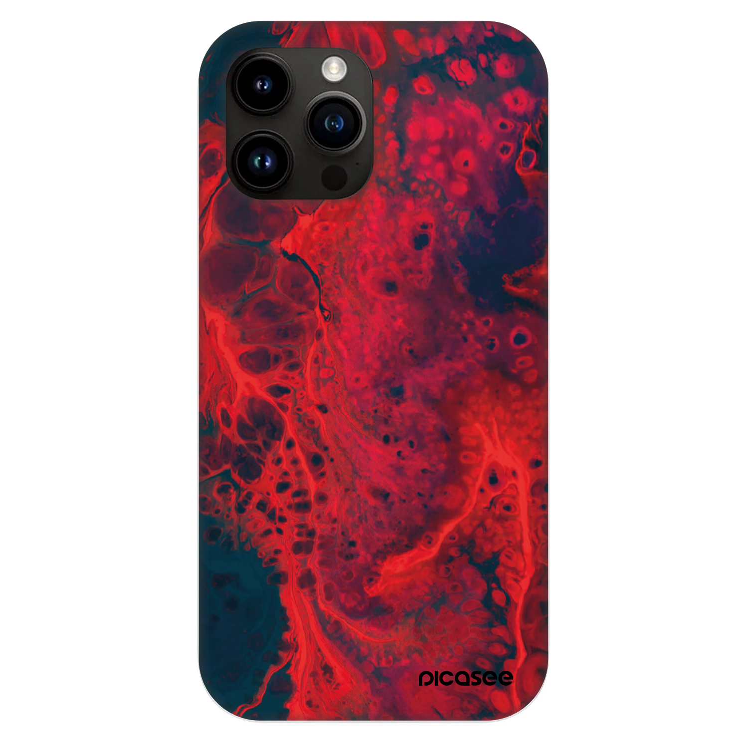 Picasee Fashion Case MagSafe Apple iPhone 13 Pro Max - Organic red