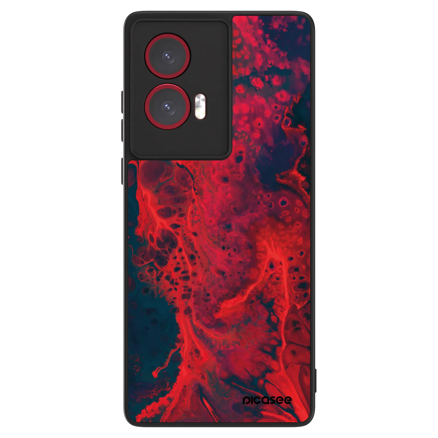 Picasee ULTIMATE CASE pro Motorola Edge 50 Fusion - Organic red