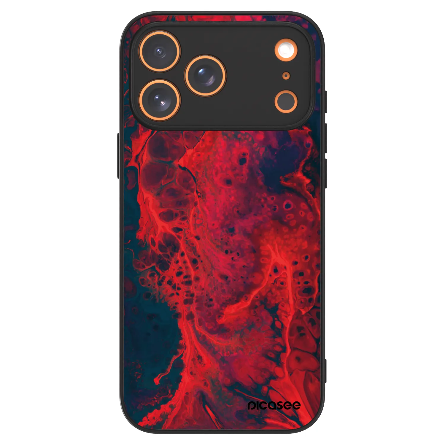 Picasee ULTIMATE CASE MagSafe pro Apple iPhone 18 Pro Max - Organic red