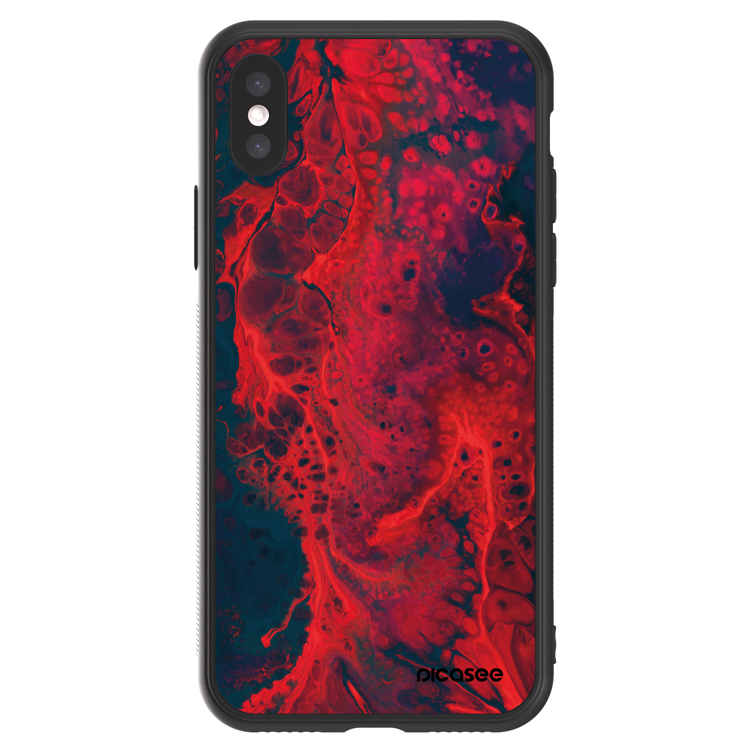 Picasee ULTIMATE CASE pro Apple iPhone X/XS - Organic red