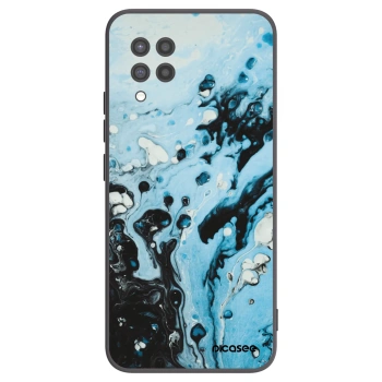 Picasee silikonový černý obal pro Samsung Galaxy A42 A426B - Organic blue