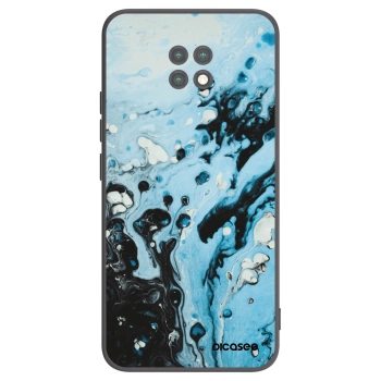 Picasee silikonový černý obal pro Xiaomi Redmi Note 9T - Organic blue