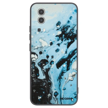Picasee silikonový černý obal pro Vivo Y72 5G - Organic blue