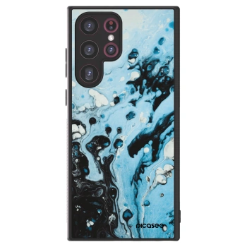 Picasee ULTIMATE CASE pro Samsung Galaxy S22 Ultra 5G - Organic blue