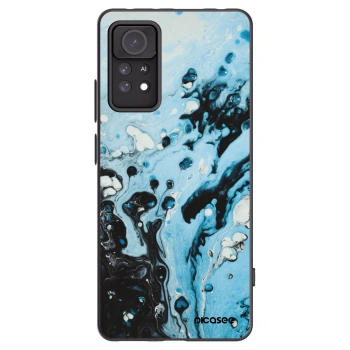 Picasee silikonový černý obal pro Xiaomi Redmi Note 11 Pro 5G - Organic blue