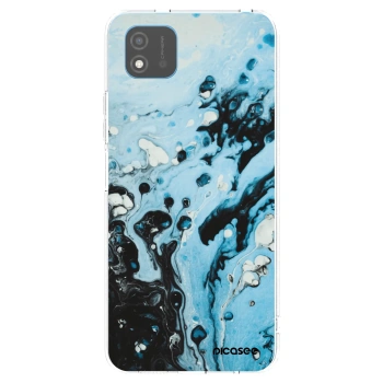 Picasee silikonový průhledný obal pro Realme C11 (2021) - Organic blue