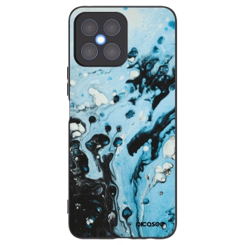 Picasee silikonový černý obal pro Honor X8 4G - Organic blue