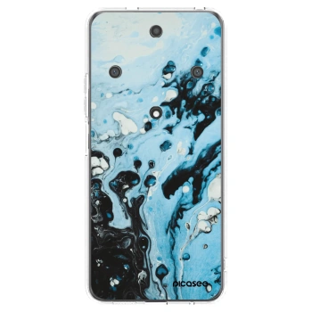 Picasee silikonový průhledný obal pro Honor Magic5 Lite 5G - Organic blue