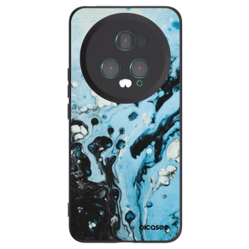 Picasee silikonový černý obal pro Honor Magic5 Pro - Organic blue