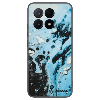 Picasee silikonový černý obal pro Xiaomi Poco X6 Pro - Organic blue