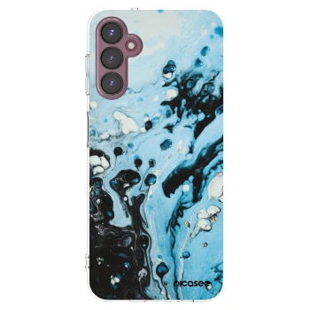 Picasee silikonový průhledný obal pro Samsung Galaxy A05s A057G - Organic blue