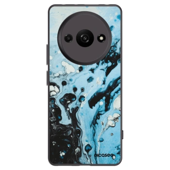 Picasee silikonový černý obal pro Xiaomi Redmi A3 - Organic blue