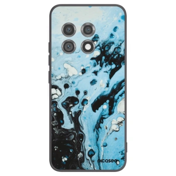 Picasee silikonový černý obal pro OnePlus 11 5G - Organic blue