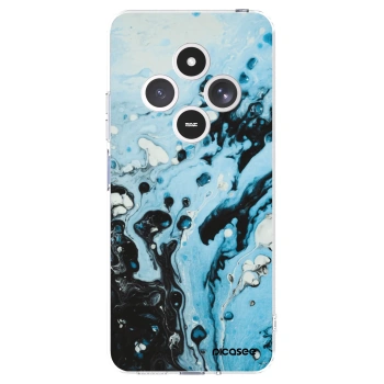 Picasee silikonový průhledný obal pro Xiaomi Redmi 14C - Organic blue