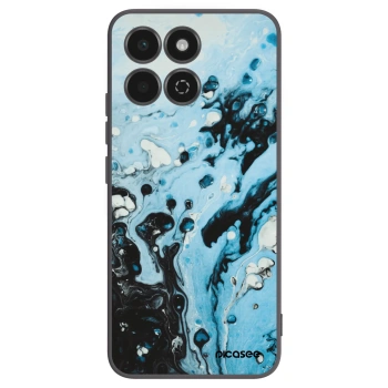 Picasee silikonový černý obal pro Honor 200 Smart 5G - Organic blue