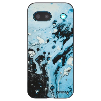 Picasee silikonový černý obal pro Google Pixel 8a - Organic blue