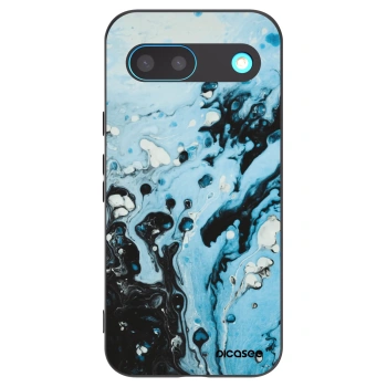 Picasee silikonový černý obal pro Google Pixel 8 - Organic blue