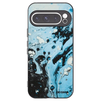 Picasee silikonový černý obal pro Google Pixel 9 Pro XL - Organic blue