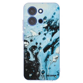 Picasee silikonový průhledný obal pro Xiaomi Redmi 15C 4G - Organic blue