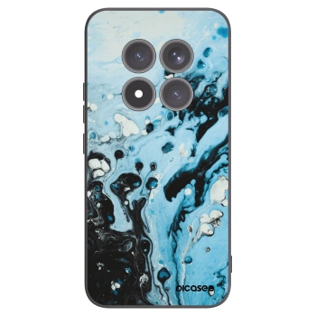 Picasee silikonový černý obal pro Xiaomi Redmi Note 15 Pro+ - Organic blue