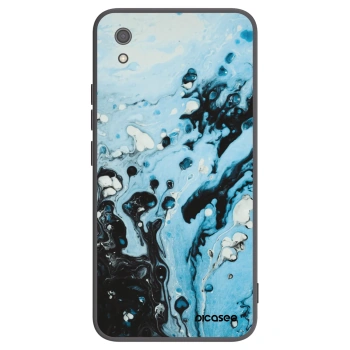 Picasee silikonový černý obal pro Xiaomi Redmi 7A - Organic blue