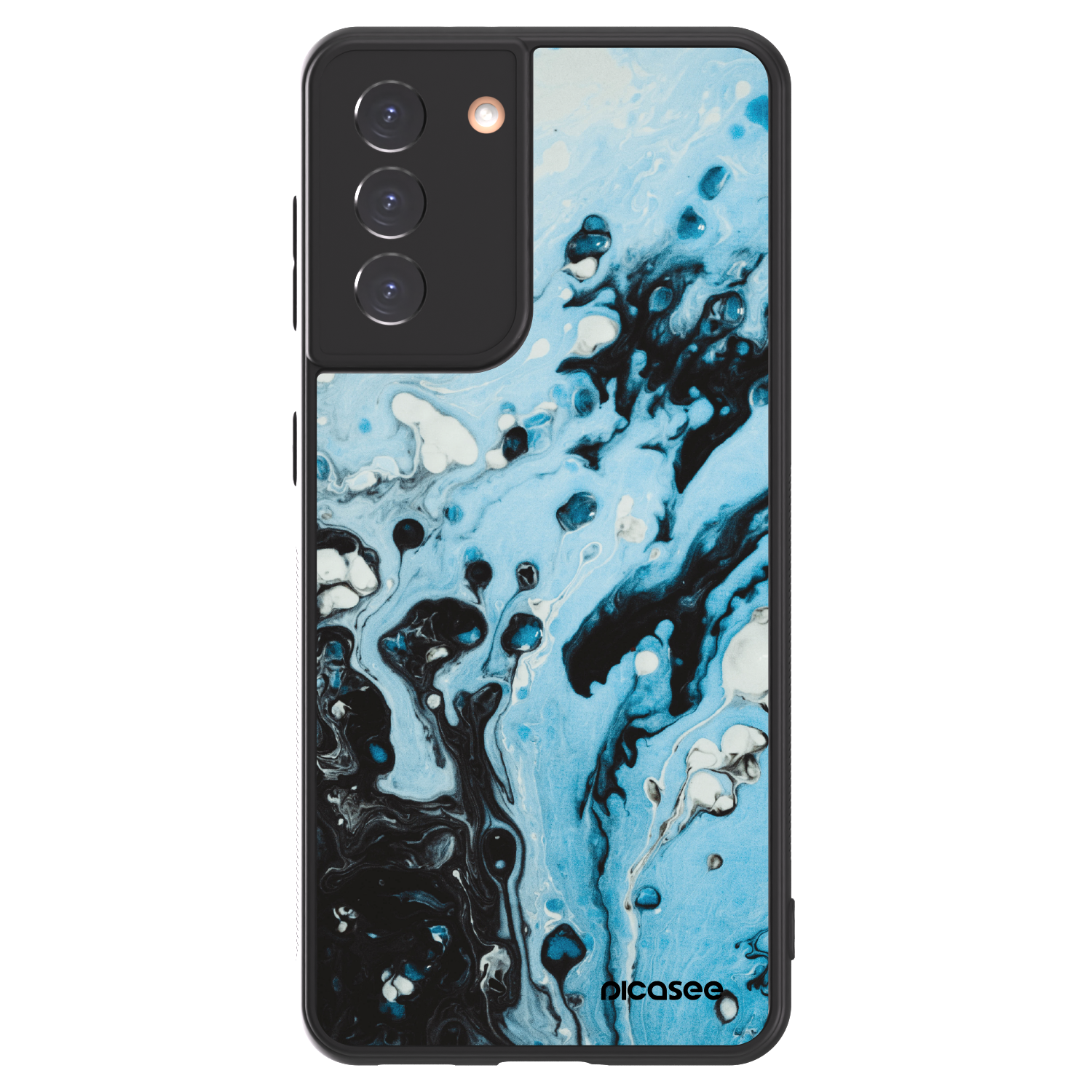 Picasee ULTIMATE CASE pro Samsung Galaxy S21 5G G991B - Organic blue