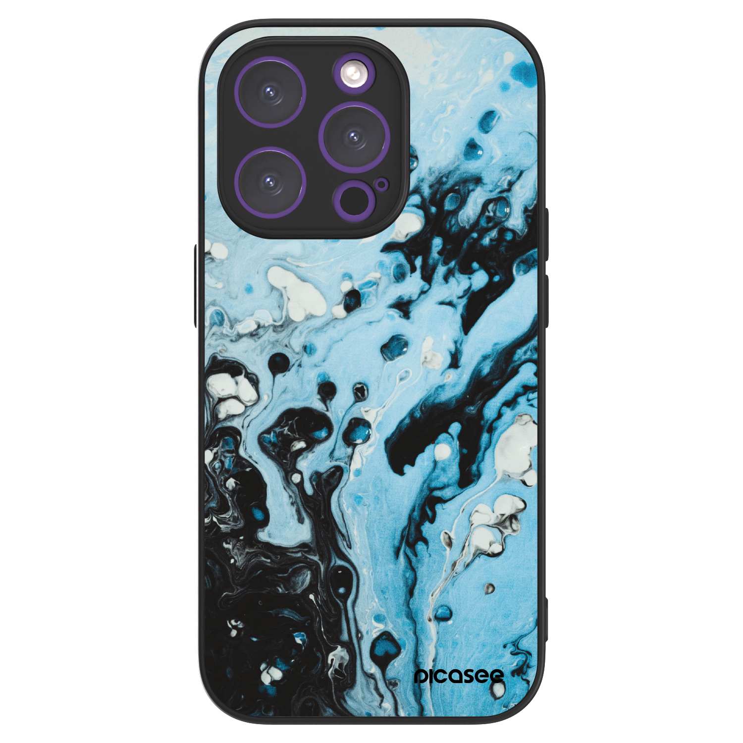 Picasee ULTIMATE CASE pro Apple iPhone 14 Pro - Organic blue