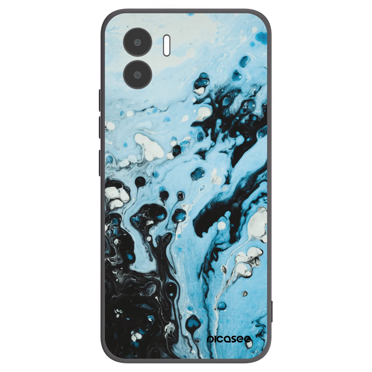 Picasee silikonový černý obal pro Xiaomi Redmi A2 - Organic blue
