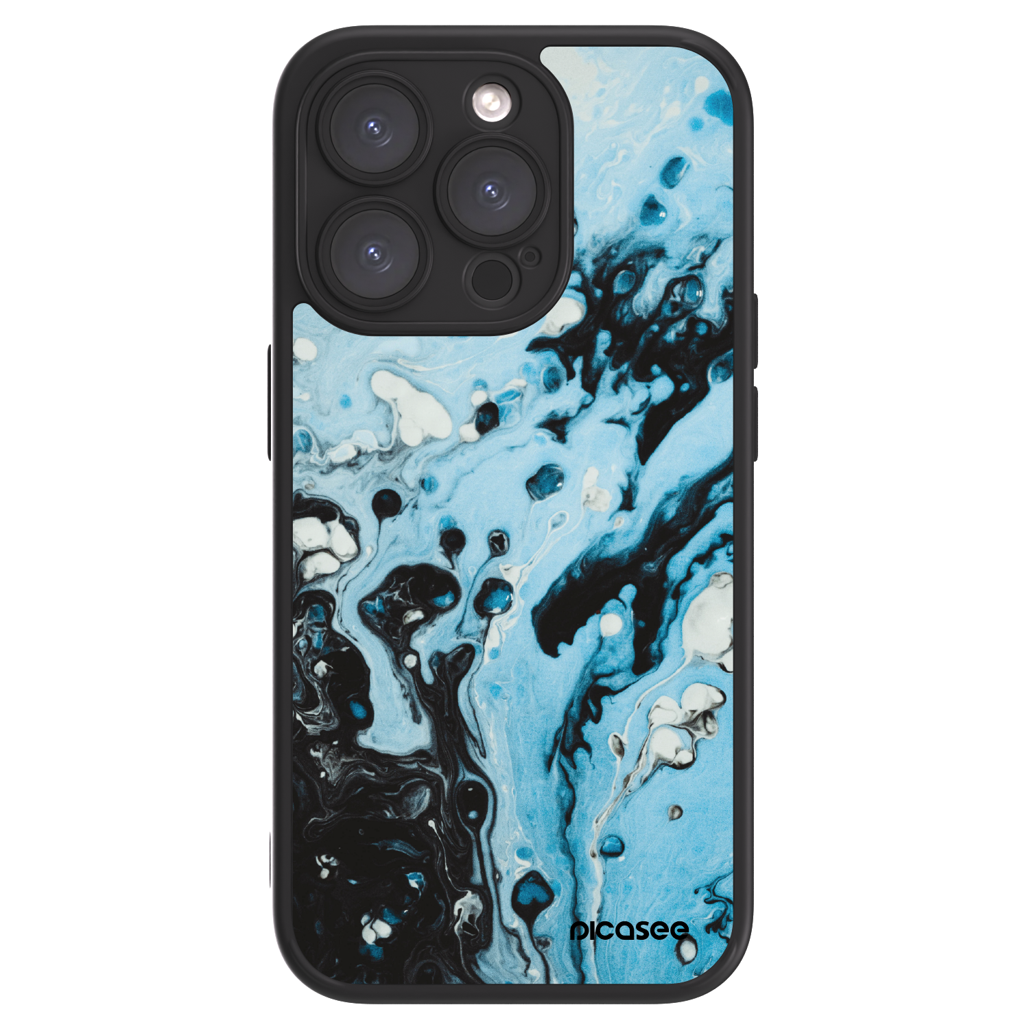 Picasee ULTIMATE CASE pro Apple iPhone 15 Pro - Organic blue