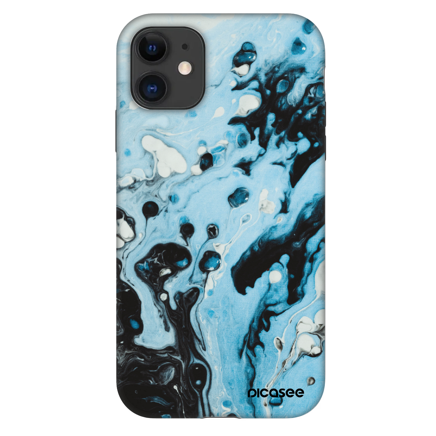 Picasee Fashion Case pro Apple iPhone 11 - Organic blue